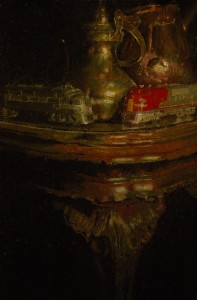 The Train Station, 36x24 ©CWMundy
